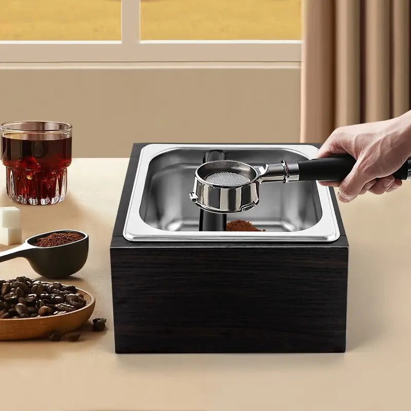 Abschlagbox "Barista Pro" für Siebträger
