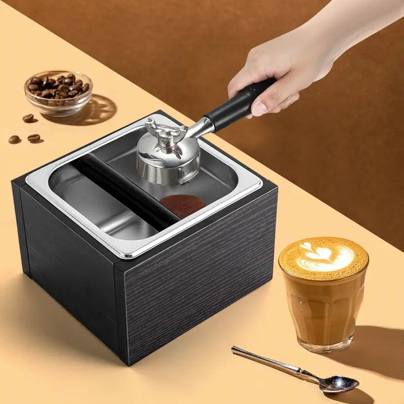 Abschlagbox "Barista Pro" für Siebträger