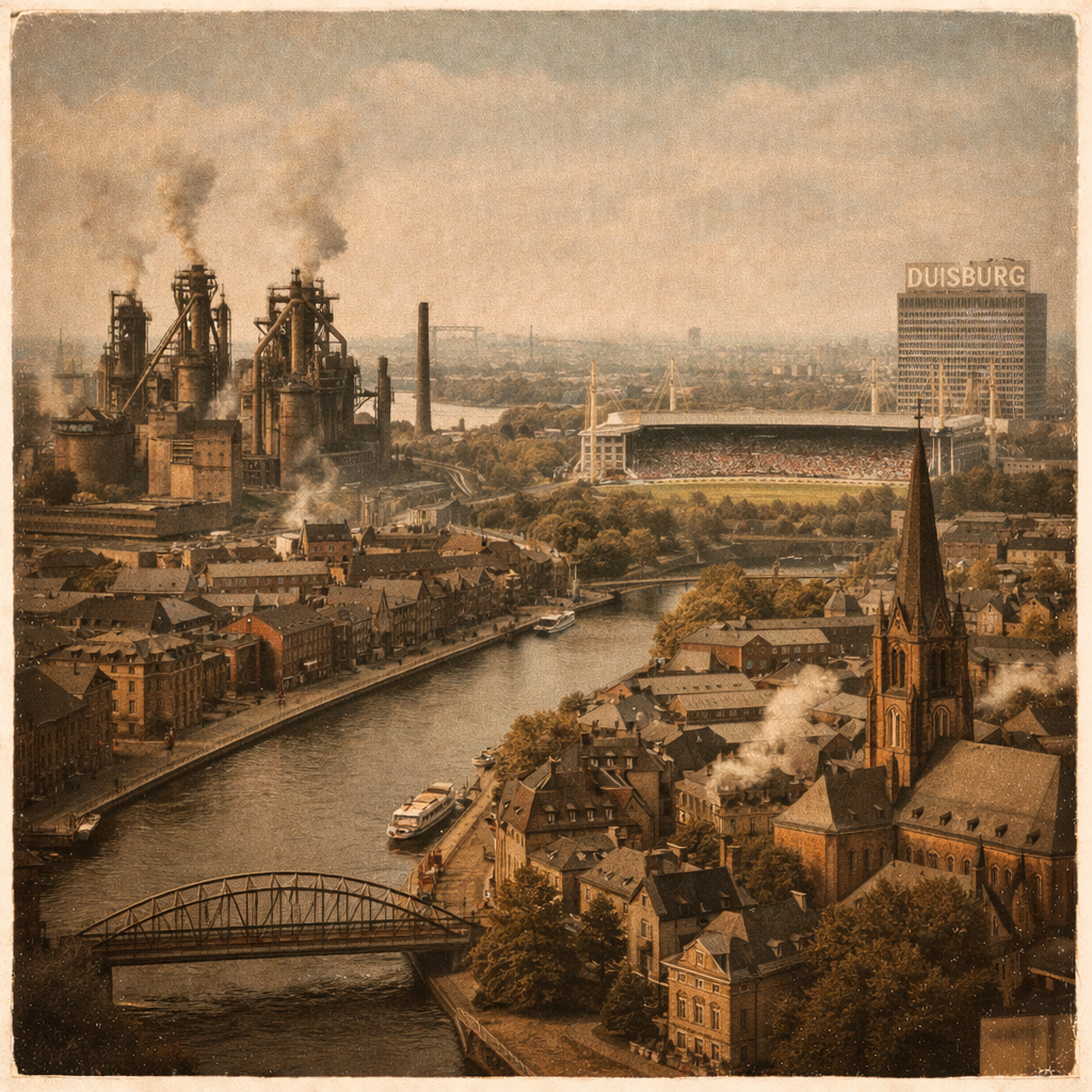 Ruhrpott Städtetasse -Vintage- in limitierter Auflage
