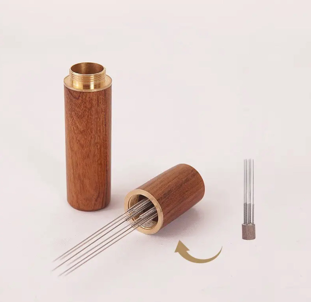 Holz - Espressoverteiler WDT Tool