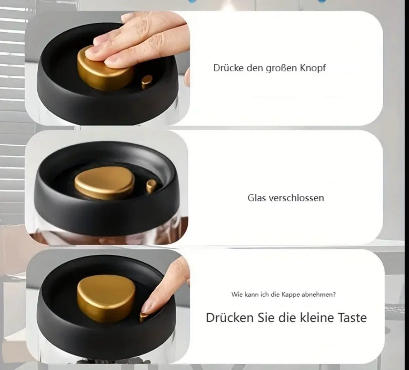 Vakuum Frischhaltegläser