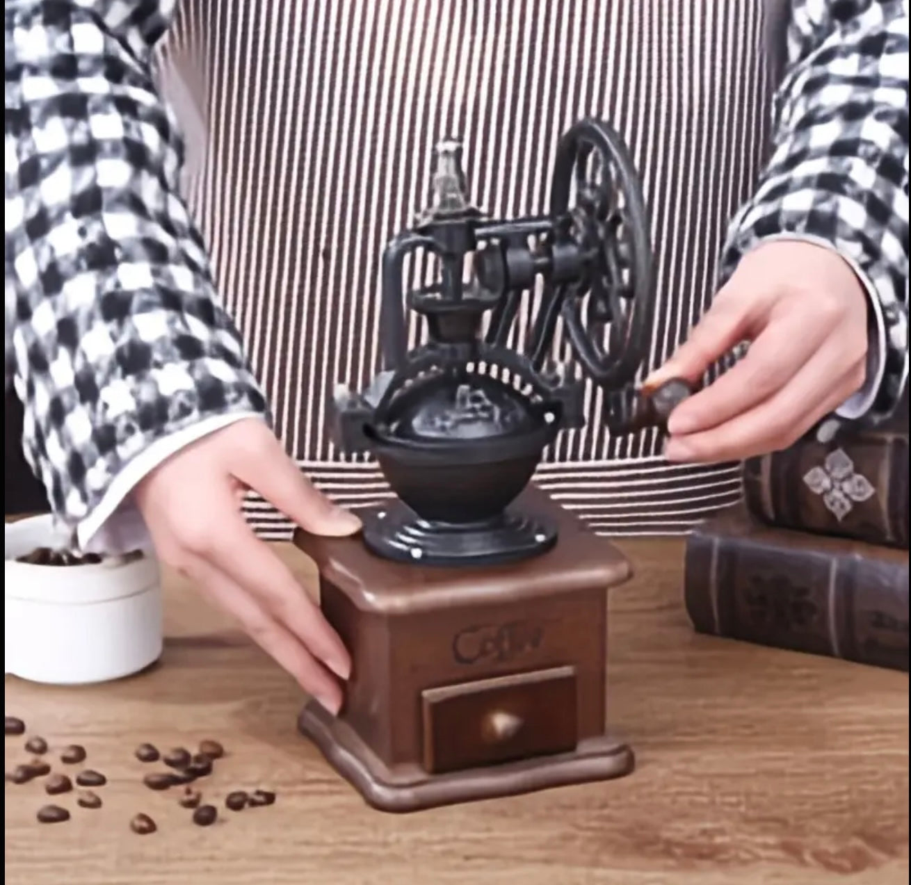 Nostalgische Kaffeemühle
