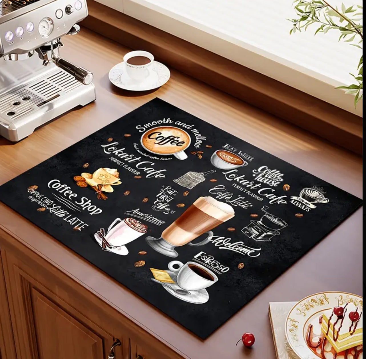 Barista Unterlage -groß-