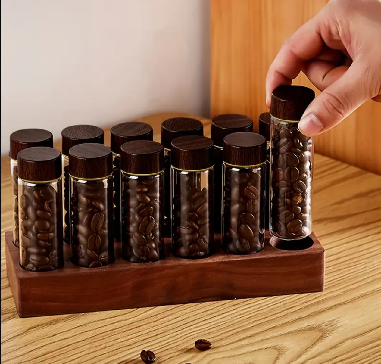 12er Set Kaffeeaufbewahrungsgläser