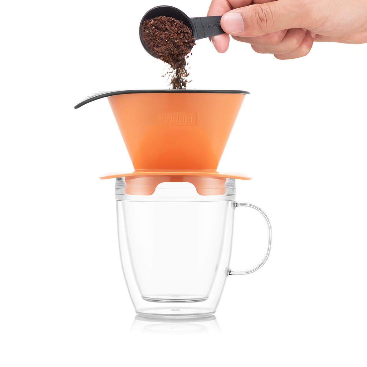 Kaffee-Tropfer und doppelwandige Tasse, 0,3 l