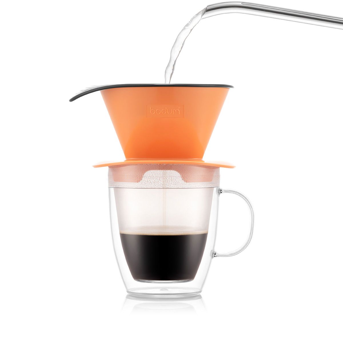 Kaffee-Tropfer und doppelwandige Tasse, 0,3 l