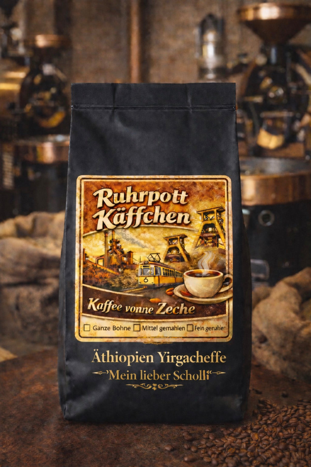 Mein lieber Scholli (Äthiopien Yirgacheffe / Fruchtig / Würzig / Zitrusfüchte / Beeren / Jasmin)