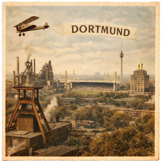 Ruhrpott Städtetasse -Vintage- in limitierter Auflage