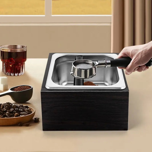Abschlagbox "Barista Pro" für Siebträger