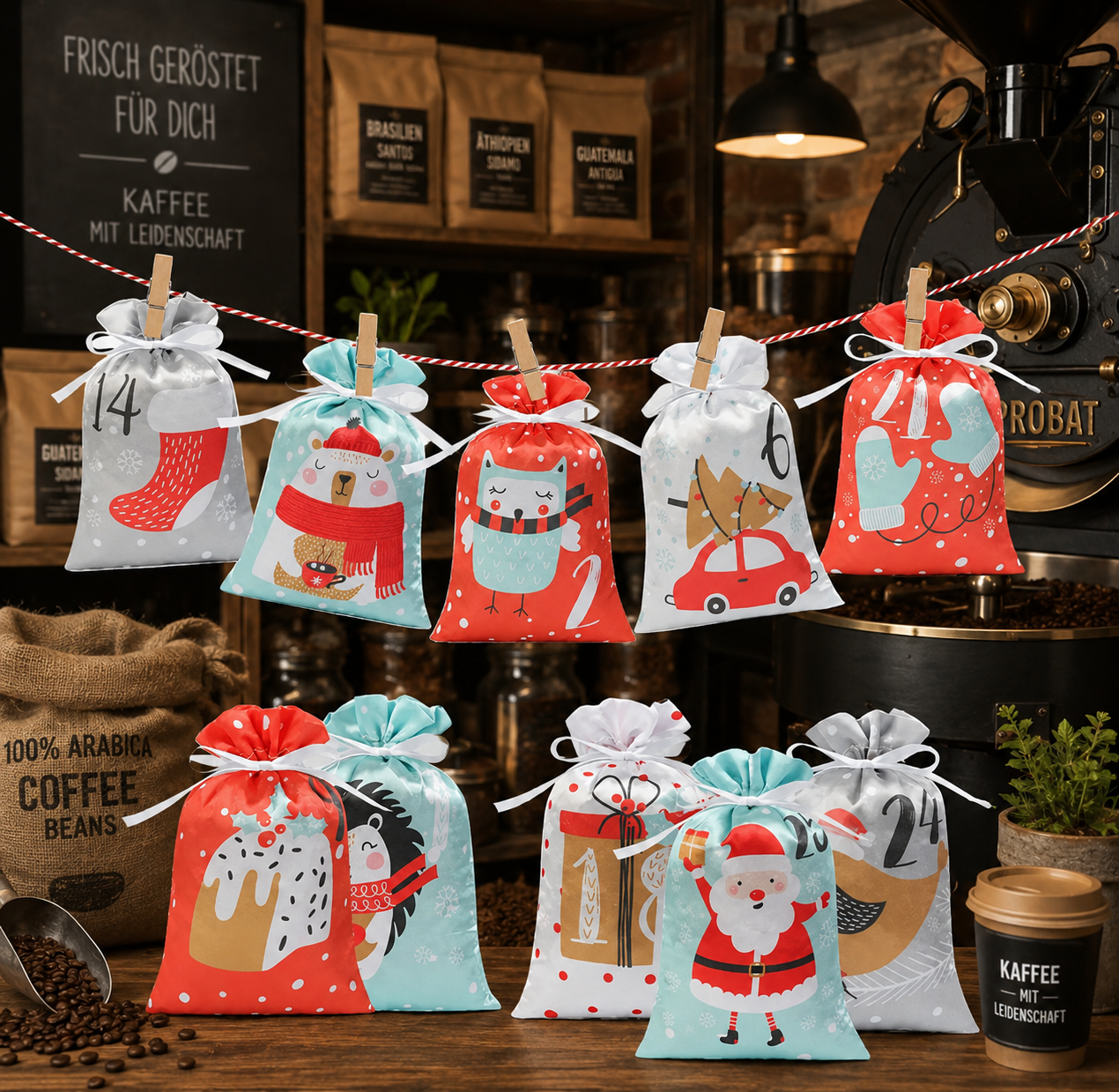 Kaffee-Adventskalender 2026 -VORBESTELLUNG-