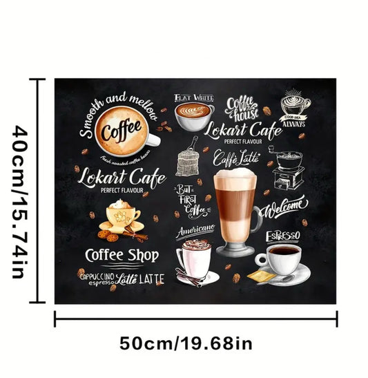 Barista Unterlage -groß-