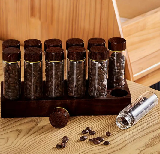 12er Set Kaffeeaufbewahrungsgläser