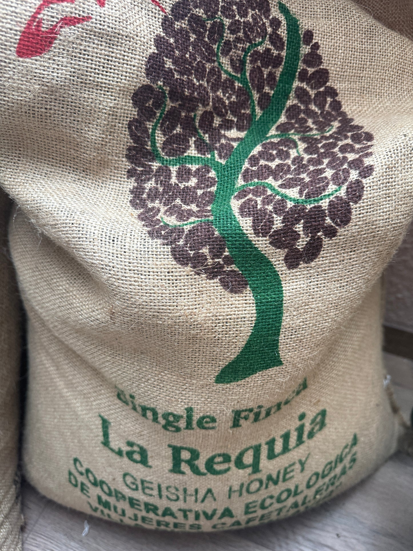 Rohkaffee Peru Geisha Honey