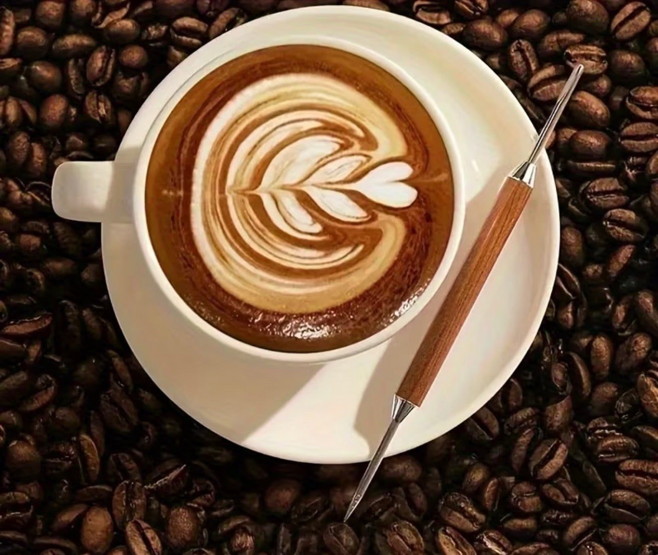 Latte Art Nadel